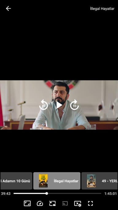 İnat BOX dikey oynatıcı ekranı